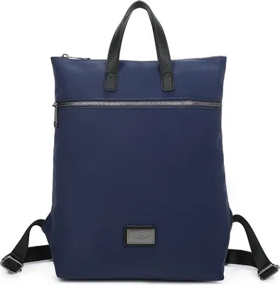 Immagine prodotto di Zaino da donna Gallantry - Elegante borsa da scuola e da lavoro in blu scuro - Pratica e spaziosa