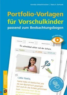 Produktbild von Portfolio-Vorlagen für Vorschulkinder - passend zum Beobachtungsbogen