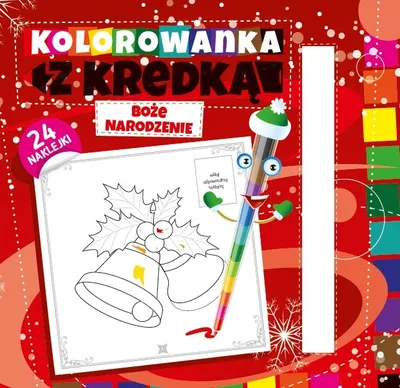 Obrázok produktu pre Boże Narodzenie Kolorowanka z kredką Wydanie 2