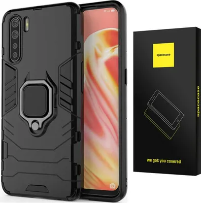 Immagine prodotto di SPACECASE Custodia protettiva X-ring per Oppo Reno 3 Nero