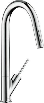 Immagine prodotto di Hansgrohe Allegra Starck miscelatore per lavello Axor Starck cromo con doccetta estraibile