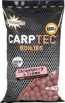 Produktbild von Dynamite Baits Carptec Strawberry&Creme 0,9kg 20mm