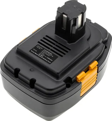 Image de TECHTEK Batterie compatible avec [Panasonic] EY3544, EY3544GQK, EY3551, EY3551GQ, EY3551GQW, EY3552, EY3552GQW, EY3796, EY3796 FlashLight, EY3796B, E