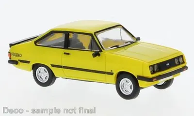 Produktbild von PCX Premium Classics Ford Escort MK II R gelb