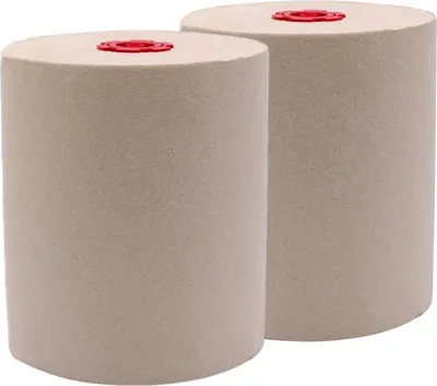 Produktbild von Handtuchrollen "ECO-Natural" 6 Rollen je SET, 2-lagig, 140m je Rolle, 100% FSC/Recycling, für Blanc Cosmos Handtuchspend Verpackungseinheiten: 1 Set