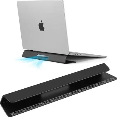 Immagine prodotto di Supporto ergonomico per laptop - Supporto da ufficio - Ergonomico - Postazione di lavoro per laptop - Ideale per lavorare a lungo