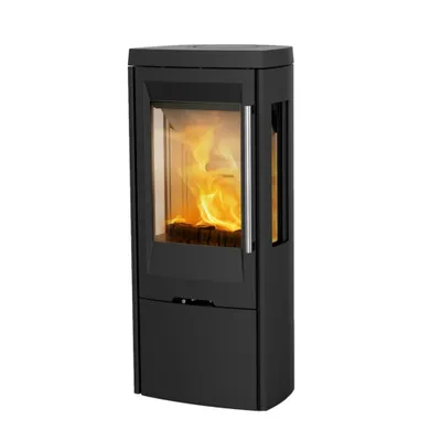 Produktbild von TermaTech | Kaminofen | TT30G | 3 Scheiben | schwarz | 5 kW
