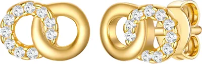 Produktbild von Rafaela Donata Ohrstecker Kreise Sterling Silber Zirkonia 50110215