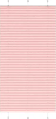 Produktbild von Plissee Rosa 110x200 cm Stoffbreite 109,4 cm Polyester