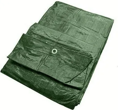 Zdjęcie produktu dla Plandeka Płachta 5x8m Zielona 90g/m2 Gruba Mocna