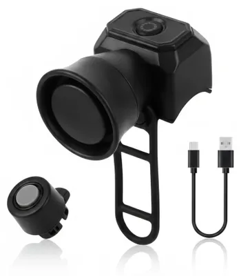 Immagine prodotto di InAndOutdoorMatch - Campanello elettrico per bicicletta - 120 dB - Impermeabile, Immagine generata dall'IA