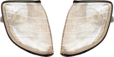 Produktbild von TYC Frontblinker Set für Mercedes W140 S-Klasse 95-98 MoPf weiß Silber