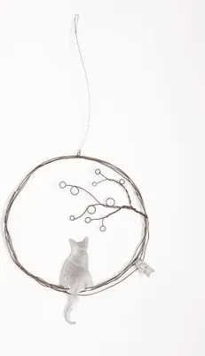 Produktbild von Traum Ornament Katze mit Baum
