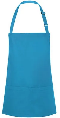 Produktbild von Karlowsky - Latzschürze, Tasche LT6115 (Einheitsgröße) (Türkis)