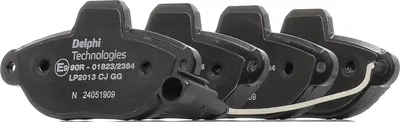 Produktbild von DELPHI Bremsbeläge Satz Vorne Bremsklötze für FIAT PANDA (169) LP2013