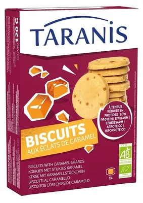 Immagine prodotto di Taranis Biscotti Al Caramello 120 G