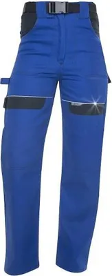 Zdjęcie produktu dla ARDON®COOL TREND Damskie spodnie robocze, spodnie w pasie, sportowe, niebieskie, rozmiar 36