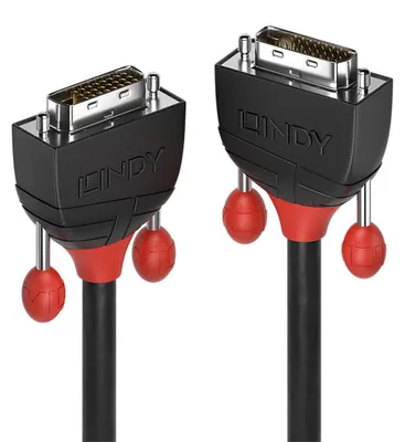 Produktbild von Lindy 36250, 0,5 m, DVI-D, DVI-D, Männlich, Männlich, Schwarz