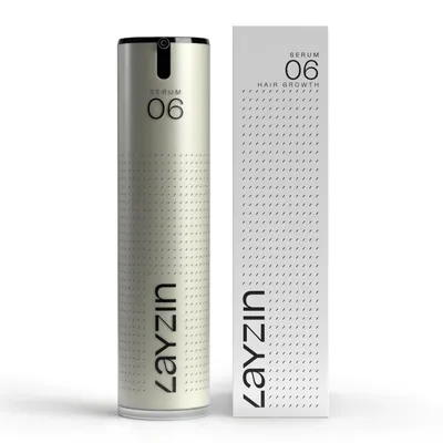 Zdjęcie produktu dla LAYZIN SERUM 06 - Przeciw wypadaniu i przerzedzaniu się włosów - Serum przeciw wypadaniu włosów z ekstraktem z żeń-szenia i capixylem - 50 ml