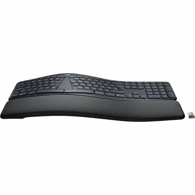 Produktbild von Logitech 920-010351, Volle Größe (100%), Kabellos, Bluetooth, Halbmechanischer Schlüsselschalter, QWERTY, Graphit