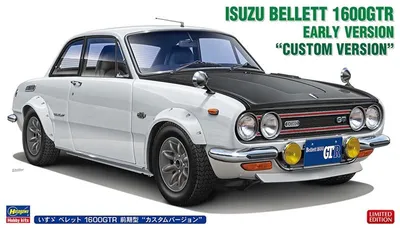 Produktbild von Hasegawa 20802 - 1/24 Isuzu Bellett 1600GTR - Neu