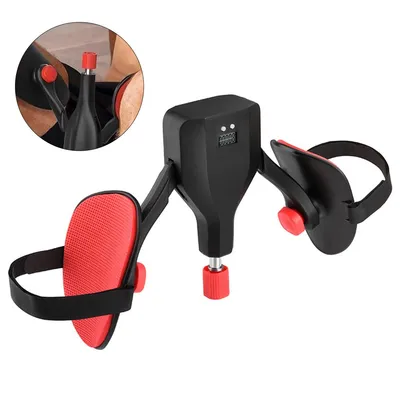 Produktbild von Oberschenkeltrainer kompakt, einstellbarer Widerstand bis 50 kg, Fitnessgerät für Ganzkörpertraining, Beine, Po, Arme, ideal für Anfänger & Profis