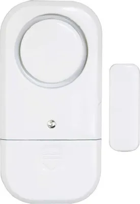 Produktbild von INF Drahtloser Tür- und Fenster-Magnetalarm - Weiß, 2er-Set, Sicherheit