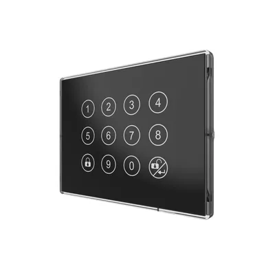 Immagine prodotto di Tastiera Smart Z-Wave PSK01, nera, pannello touch per la sicurezza
