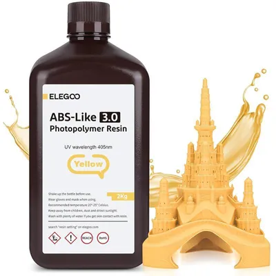 Obrázek produktu pro ELEGOO ABS-like Resin V3.0 2KG, Yellow