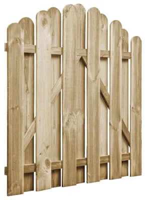 Obrázek produktu pro Branka do zahrady – plotová branka 100 x 100 cm – plast – pro oplocení zahrady – pro venkovní použití – armádně zelená