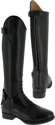 Image de Equitheme Riding Bottes d'équitation junior Noir EU 30 Noir EU 30