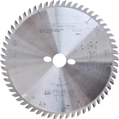Obrázok produktu pre Stehle | Pilový kotúč na priečne rezy do dreva ø 260/30 mm Z60 WZ/ATB 10° pozitívny