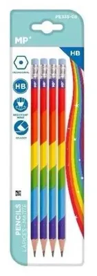 Immagine prodotto di Matita con gomma HB Rainbow 4 pezzi