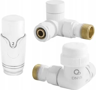 Immagine prodotto di Valvola Assiale Termostatica Rame Pex Bianco