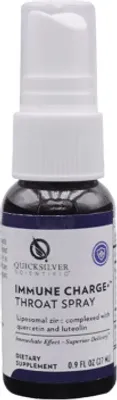 Immagine prodotto di Quicksilver Scientific Immune Charge, spray a base di zinco per il supporto immunitario, 27 ml