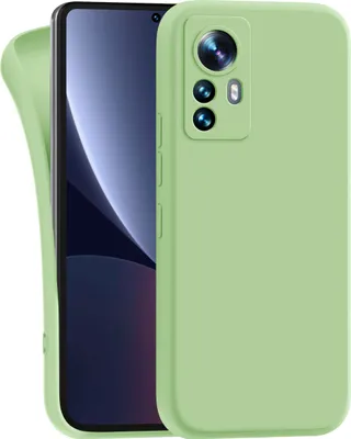Produktbild von Hülle für Xiaomi 12 | 12x - Handyhülle mit Kameraschutz Cover aus Silikon in Grün