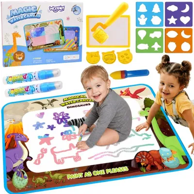 Produktbild von Woopie Magic Water Painting Matte XXL-Zahlenstempel 100 x 80 cm