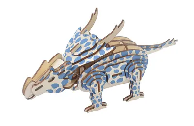 Obrázek produktu pro Woodcraft Dřevěné 3D puzzle Achelousaurus