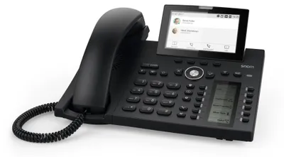 Produktbild von D385 (schwarz, Bluetooth, PoE)