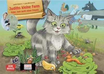Obrázok produktu pre Judiths kleine Farm. Kater Jack sucht einen Freund. Kamishibai Bildkartenset
