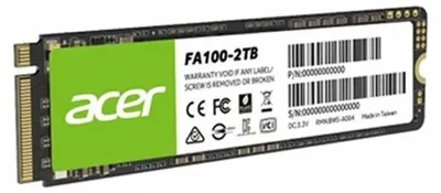 Produktbild von Acer FA100, 256 GB, M.2, 3300 MB/s