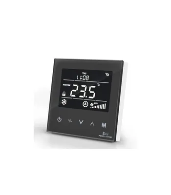 Obrázek produktu pro Termostat MCO Home Fan Coil - 4 trubky, černý