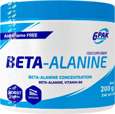 Produktbild von 6PAK Nutrition | Beta-Alanine Powder Unflavored