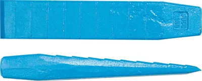 Produktbild von Robuster Spaltkeil aus Stahl 3 kg für hartes Holz und Stämme mit rutschsicherer Arbeitsfläche