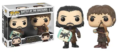 Produktbild von Funko Game of Thrones Battle of the Bastards POP! Figuren Doppelpack 9 cm FK12378