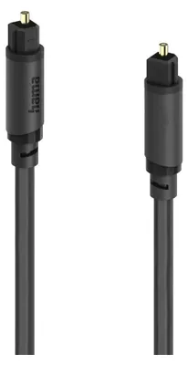 Immagine prodotto di Hama 00202017 cavo audio 3 m Toslink Nero