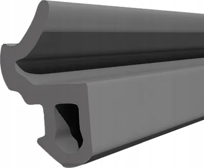 Produktbild von DQ-PP Fensterdichtung | Schwarz | 50 m | S-618 | Für KBE PVC Fenster | Gummidichtug Dichtband | Kunststofffensterdichtungen | Profildichtung Türdichtu