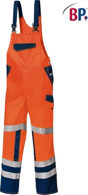 Produktbild von BP® Latzhose - warnorange/dunkelblau - 54s