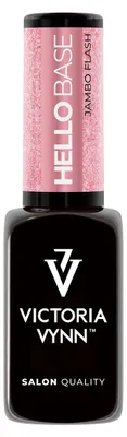 Produktbild von Victoria Vynn | Hello Base Jambo Flash - Rosa - 8 Ml - Hybridbasis - Nagelaufbau