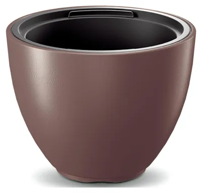 Produktbild von Prosperplast Pflanztopf Sevilla - Kunststoff - mahagonibraun - D30 cm